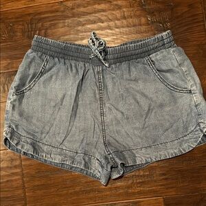 Denim Blue Women's Shorts
